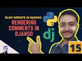 Using For Loop in Django Template Rendering Comments in Django Blog Post Website-15