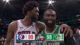 CRAZY FINAL 2 30 to Boston Celtics vs Philadelphia 76ers Game 7