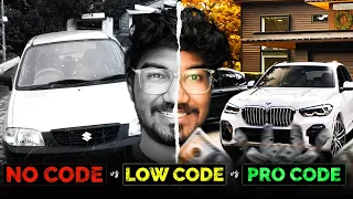 No-Code vs Low-Code vs Pro-Code Build Apps without Coding Tamil