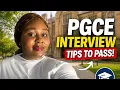 How to Pass Your PGCE Interview UK Tips That Got Me Accepted