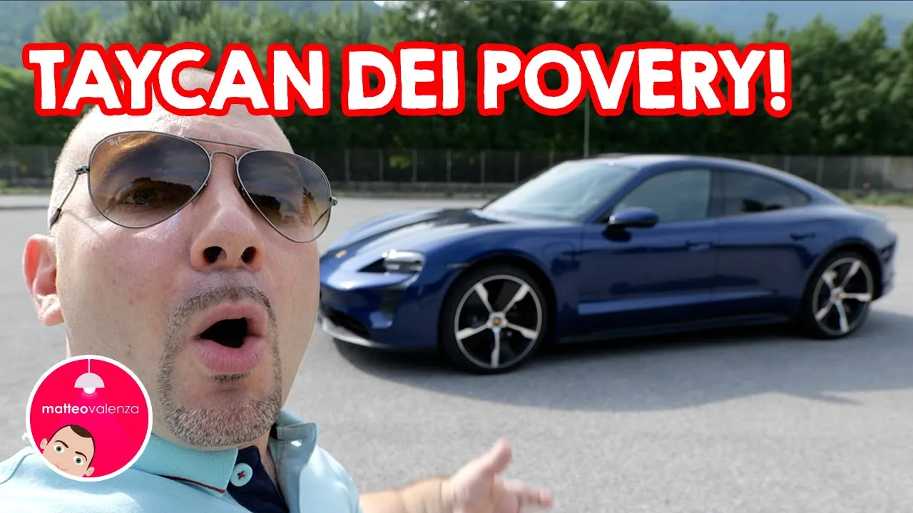 LA PORSCHE TAYCAN DEI POVERY QUANTO CONSUMA ?