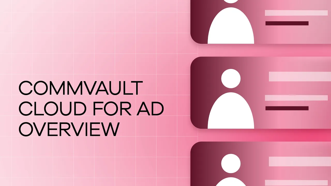 Commvault — Commvault Cloud Automates and Accelerates AD Recovery (YouTube video ad)