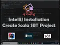 TOC - SCALA Express 03 IntelliJ Installation Create First Scala SBT project