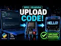 How to Upload OLED Display Code to ESP32 Using Thonny IDE MicroPython