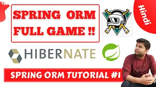 Spring ORM Tutorial Introduction to Spring ORM Why Spring ORM Full Game of Spring ORM Hindi