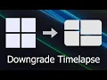 Downgrading Windows 11 to 1 01