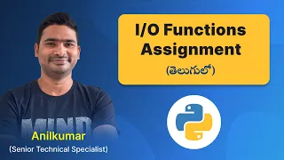 P11 - Python Input Output Functions Assignment