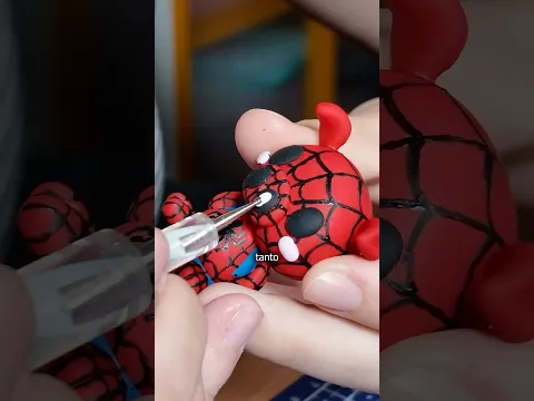 He hecho al MEJOR Spiderman con ARCILLA 🔥🕷️🕸️