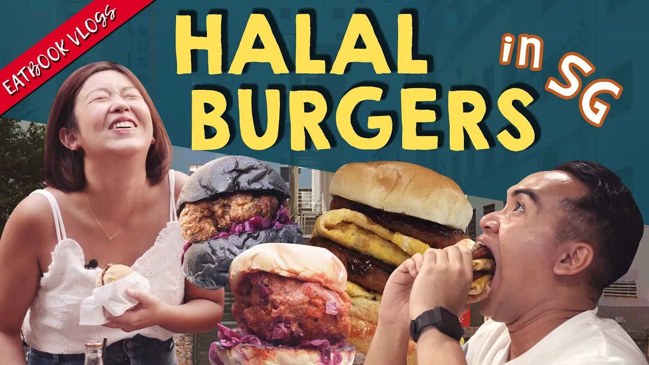 Halal Burger Joints including a Ramly Cafe   Eatbook Food Guides   EP 25