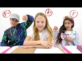 Download Lagu Nastya shows that knowledge at school is the most important thing