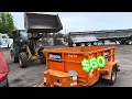 Home Depot rental trailer