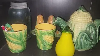 Shawnee Pottery Corn Motif Collection