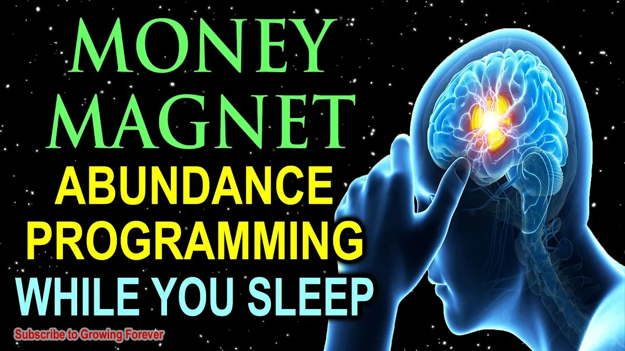 I AM A MONEY MAGNET ~ Sleep Programming Affirmations For Abundance And Wealth ~ Millionaire Mindset! I AM A MONEY MAGNET ~ Sleep Programming Affirmations For Abundance And Wealth ~ Millionaire Mindset!