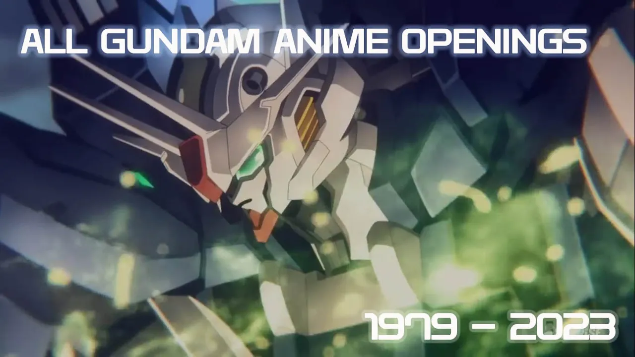 All Gundam Anime Openings (1979 - 2023)