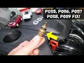 CODE P0115 P0116 P0117 P0118 P0119 ENGINE LIGHT HYUNDAI KIA 2 4 GDI ENGINE