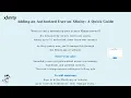 How To Add An Authorized User On Xfinity App - Add Secondary Users