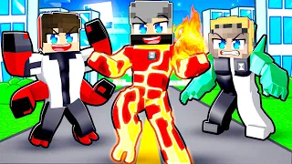 Evolving From Human to Ultimate Ben10 Aliens in Minecraft..
