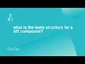what is the lewis structure for a bf3 compound
