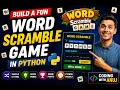 I Built a Word Scramble Game in Python Beginner Project