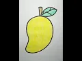 Mango Coloring Pages