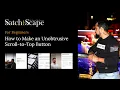 Create a Scroll To Top Button with HTML CSS JavaScript Web Design Tutorial For Beginners