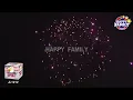 HAPPY FAMILY FIREWORKS MIXED CASE JLAS500-2 ALL AMERICAN BADASS 76shots MIXED CASE FIREWORKS
