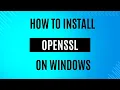 Unlock Crypto Power Download Install OpenSSL for FREE Step-by-Step Guide