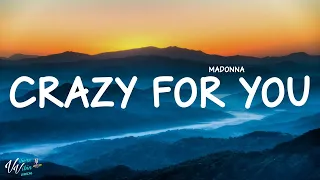 Download Madonna - Crazy For You (Lyrics) MP3