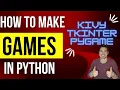 How to Make a Game in Python Tkinter Pygame and Kivy Comparison and Tutorial