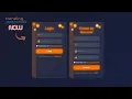 Trending Animated Login Form with Balloons Effects Viral UI Design 2025