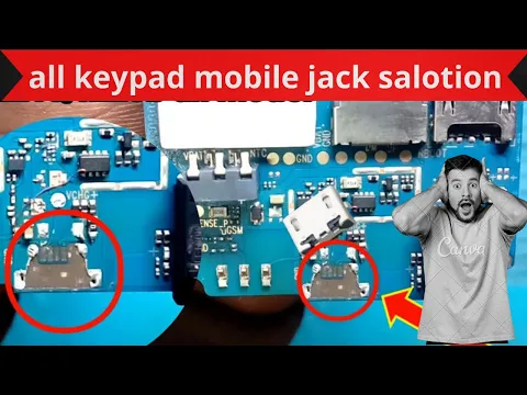 Download MP3 How to repair Broken or Damaged Print from PCB Charging Jack replacement all keypad Mobile