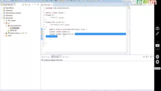 Constructor in Eclipse