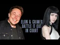 Grimes TAKES Elon To CUSTODY Court