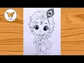 Little krishna drawing bhagwan drawing chitra