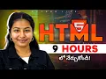 HTML Full Course in Telugu HTML for Beginners in Telugu HTML OneShot in Telugu