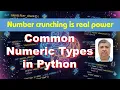 Python Numeric Data Types int vs float Large Numbers Precision Irrational Numbers