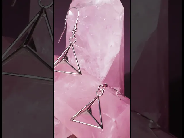 Trigon earrings video thumbnail