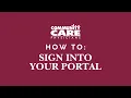 Patient Portal How to sign in