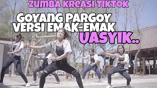 zumba tiktok goyang pargoy versi emak emak senam kreasi rembulan malam