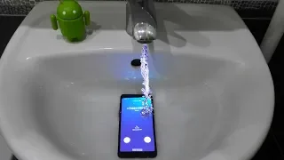 Samsung Galaxy A8 Incoming Call Underwater