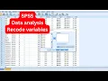 SPSS recode variables in Sinhala