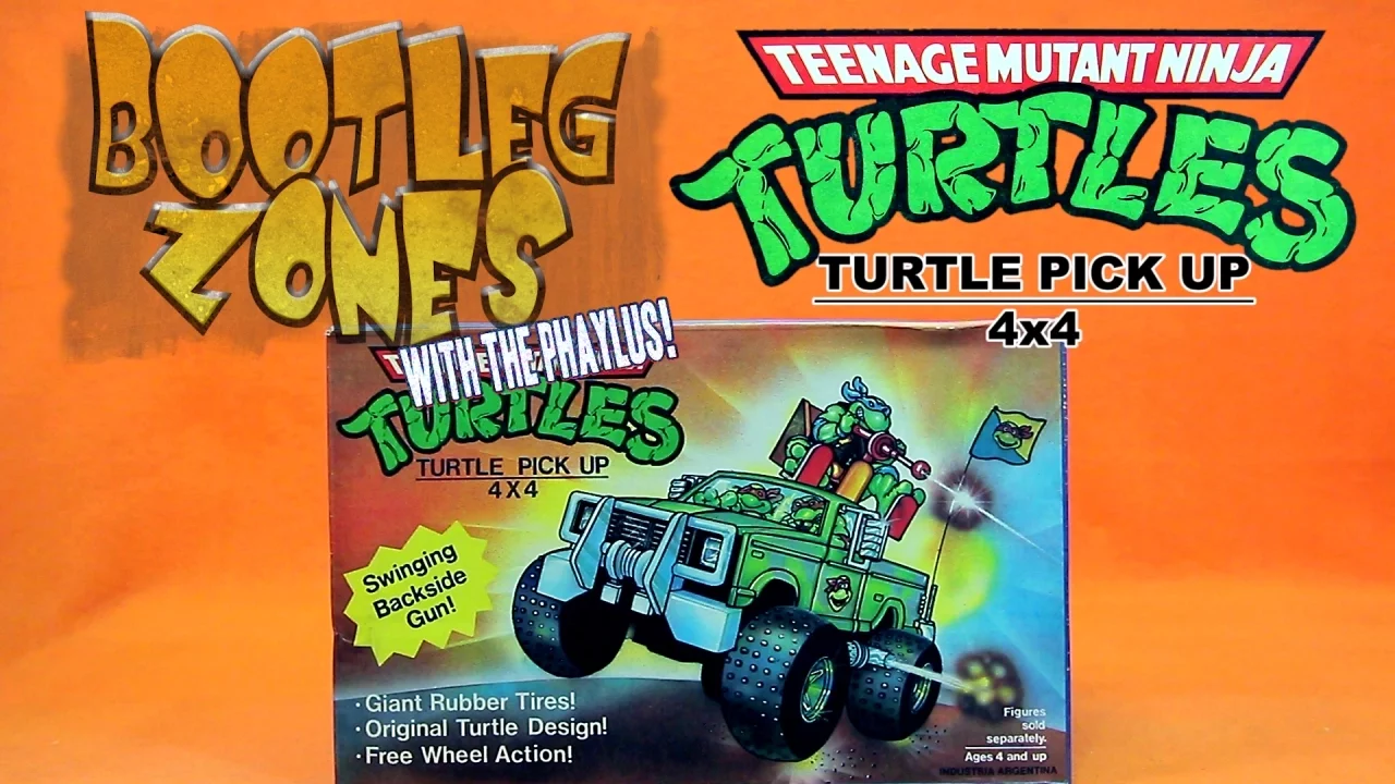 Bootleg Zones: TMNT Turtle Pick Up 4x4