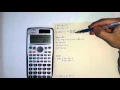 Calculator Program for Simultaneous Equations Casio