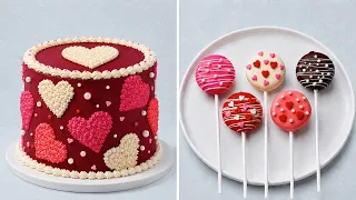 Sweet & Romantic Cake Decorating Ideas 💕🍰Beautiful Heart Desserts