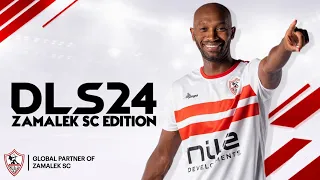 تحميل دريم ليج 2024 مود الزمالك المصري بآخر الإنتقالات و الأطقم مهـكرة بالأساطير DLS 24 ZAMALEK SC 