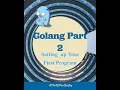 Setting up your first Go program Golang for Beginners