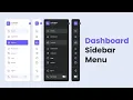 Responsive Sidebar Menu in HTML CSS JavaScript Mode mr Stanger source code