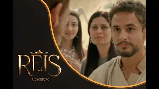 NOVELA REIS: Obede avisa a Samuel que a arca da aliança chegou à cidade