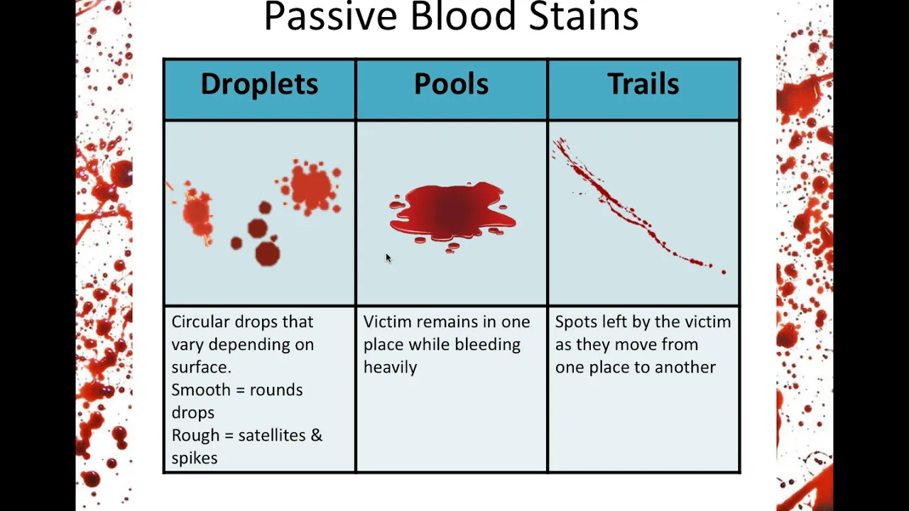 Blood Spatter Analysis