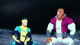 invincible meets allen invincible season 1 episode 2